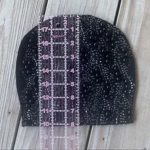 Regina | Accessories | Regina Beaded Black Bling Wool 